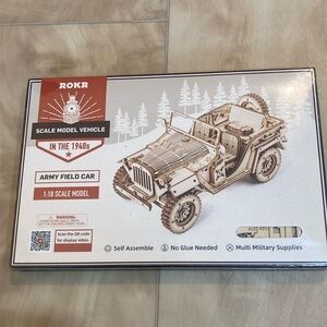 Self assembly 1940’s army field car